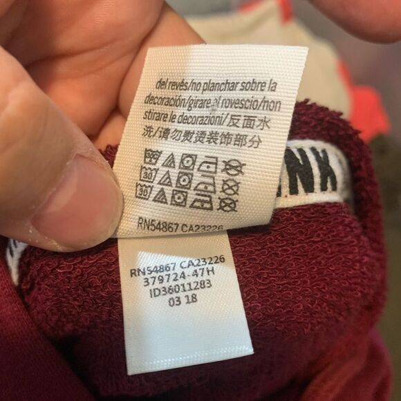 Pink Victoria’s Secret Cropped Sweatshirt Small - Picture 7 of 7